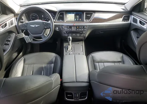 2017 Genesis G80 Base z USA, uszkodzony, nr VIN KMHGN4JE8HU178059